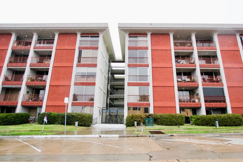 The Rainy Season in the DevonShire with Apartments and meadows