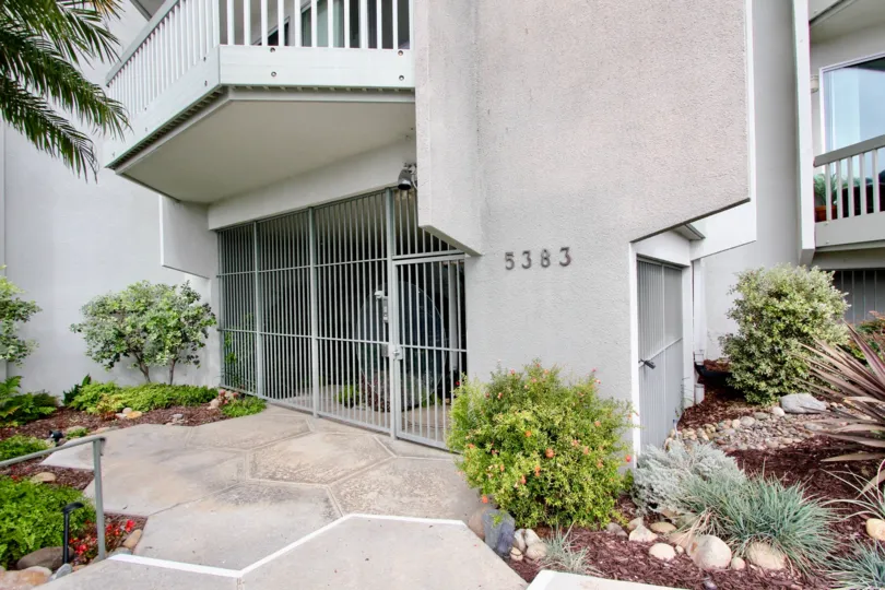 A parking in a building in La Jolla City California