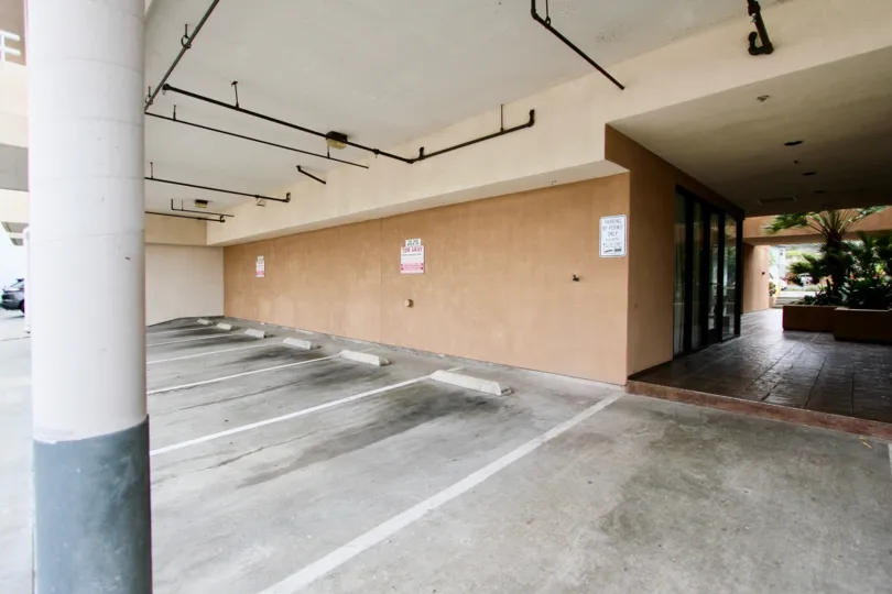 Parking garage in the La Jolla Promenade community of La Jolla, California