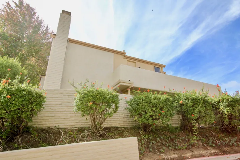 Two story residence with large patio in La Jolla Shores Heights at La Jolla CA