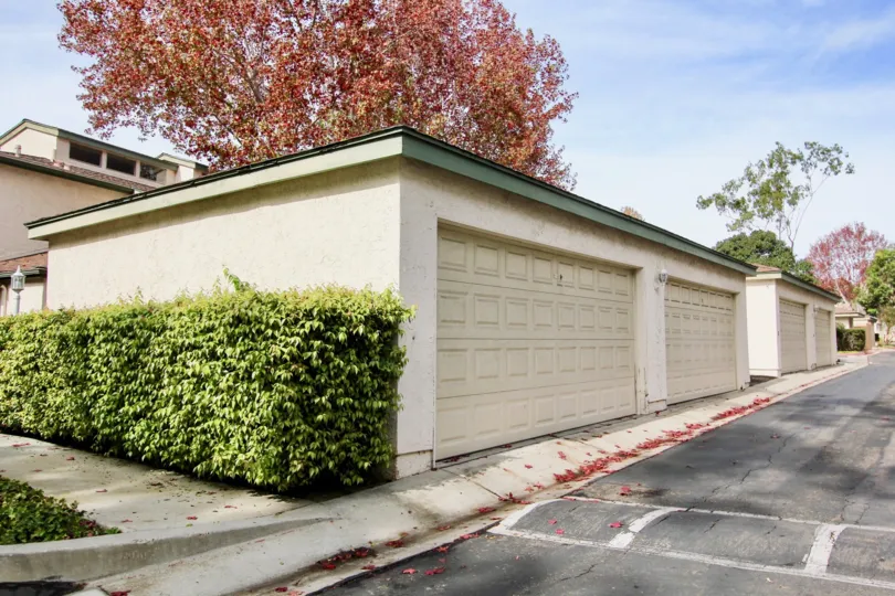 Speedbreaker is in the La Jolla Terrace and parkway to the villa is placed between the bushes