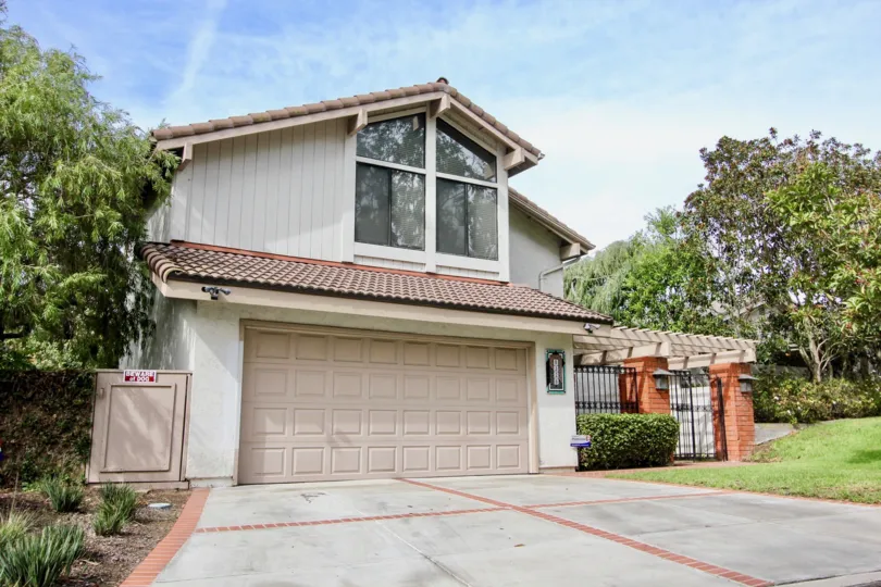 A house in the La Jolla Woods seemed like alone in dark and deep jungle.