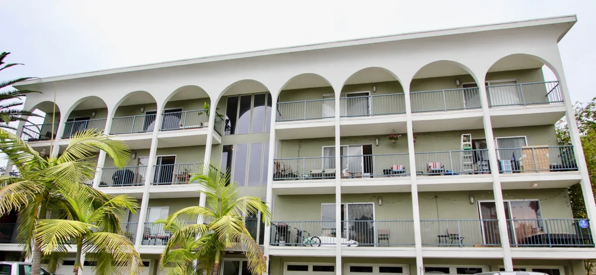 Four story condo compound inside Playa Blanca in La Jolla CA