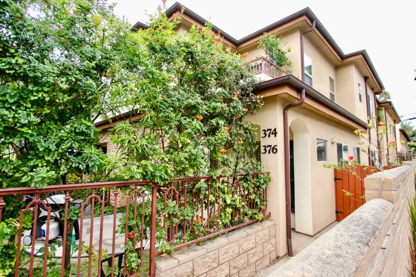 Exclusive garden with compound wall and upstairs flower pots space available balcony in Playa Del Norte.