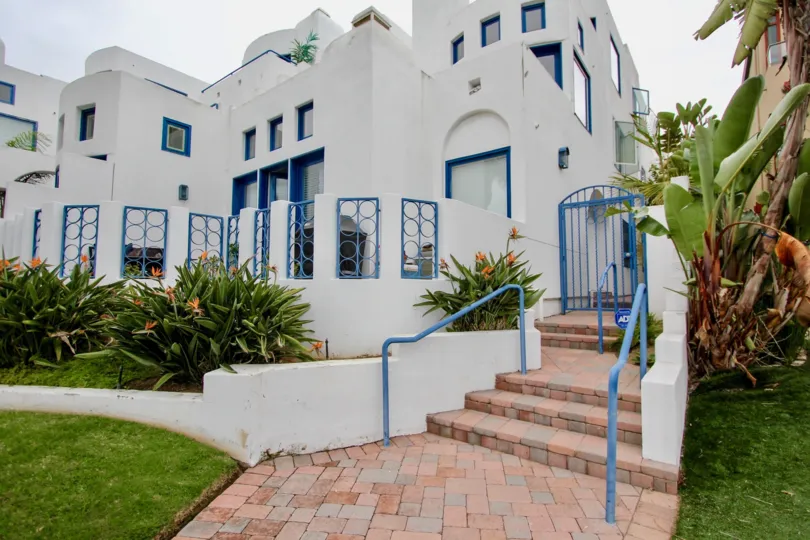santorini west is a white palace of the la jolla in california