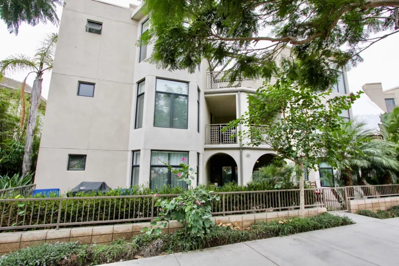 An Independent House with greenary and trees around in Seahaus of La Jolla