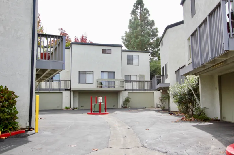 Functional property with balconies on each room as well as first floor storage.
