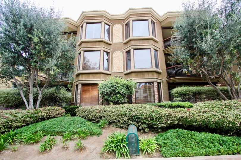 Three story residential units inside Venezia in La Jolla CA