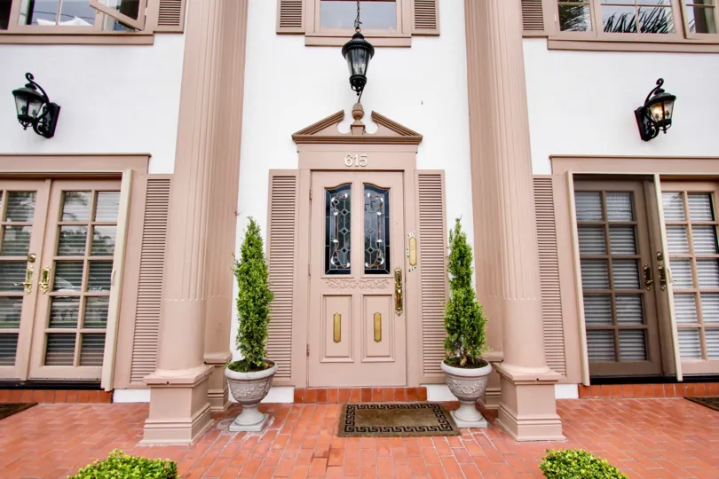 The upscale community of Village Chateau of La Jolla, California.