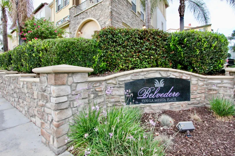 THIS IMAGE CONTAINS THE BUILDING IN THE BELVEDERE WITH THE PLANTS, TREES