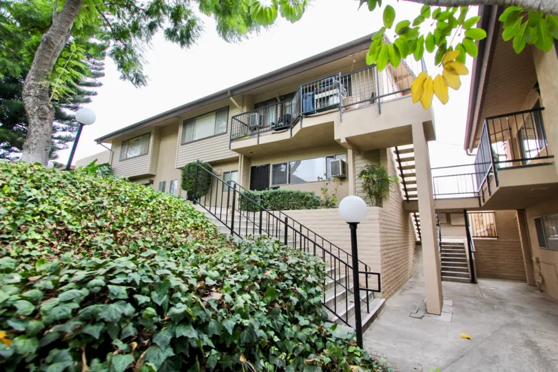 Excellent view of villa with terrace and garden at the front in Grossmont Village of La Mesa