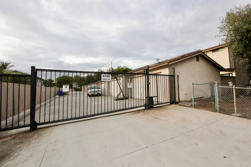 La Mesa Villa Condos La Mesa California garages with large entrance