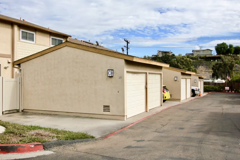 A two story beautiful apartment With fully gatedand garage and little yard in a nice Community