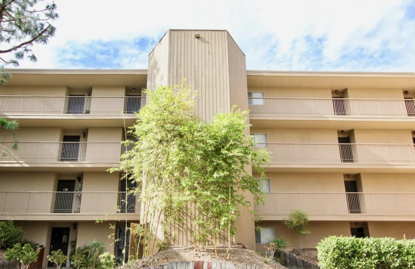 the Lake Park with number of side windows and greenary around