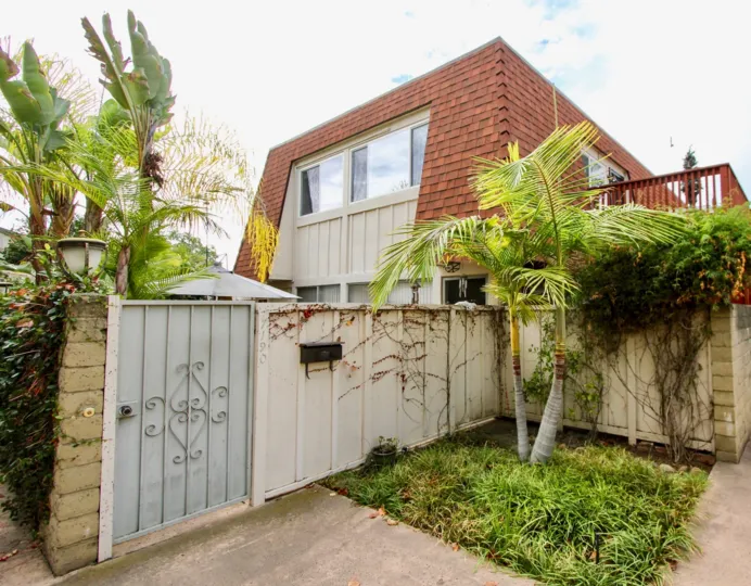 Awesome garden with small lawn in front of a villa in Melody Lane Candos of La Mesa