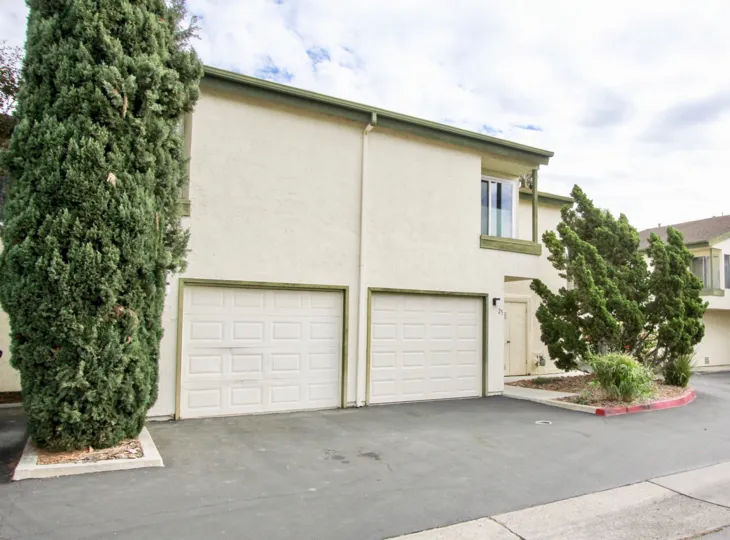 A cloudy day at Murray Hill apartments in La Mesa, California
