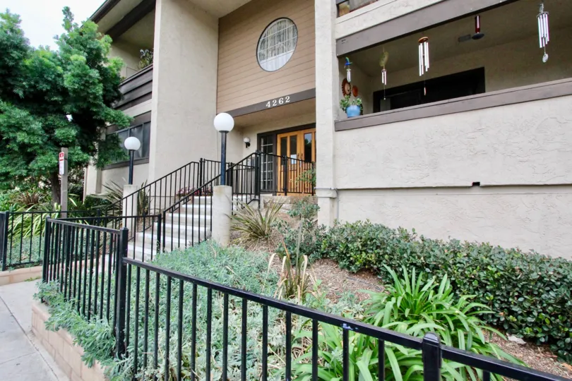 Park Bluffs La Mesa California house with apartments and large entrance