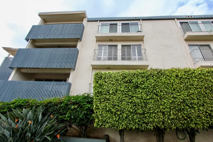 THE BUNGALOW IN THE ROSEHEDGE MANOR WITH THE PLANTS, BALCONIS