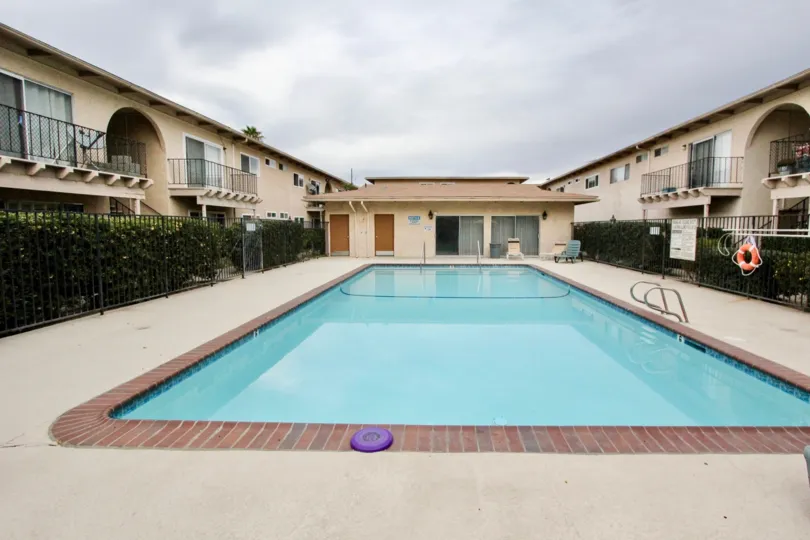 Giant Swimming Pool Owned by Villa Elena Community in La Mesa, California