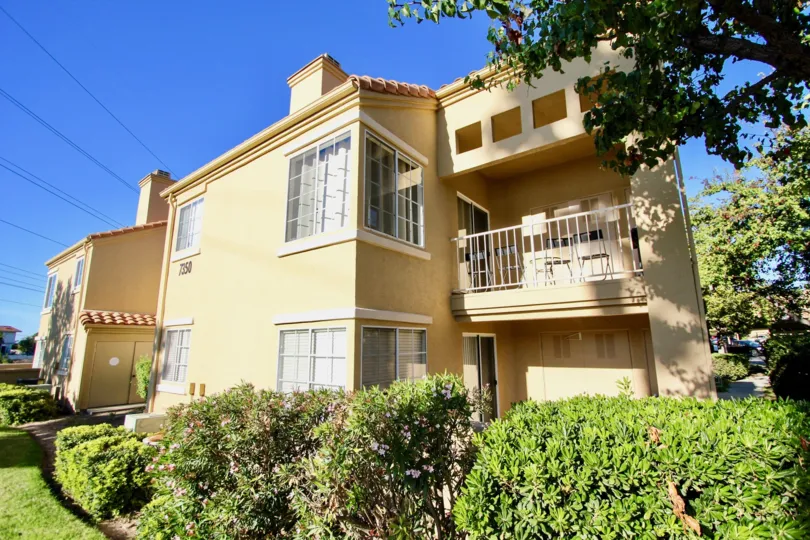 In Front of the Villa in Canyon Park Villas has meadows with plants