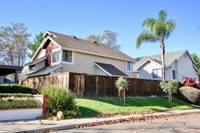 Beautiful green View of the Homes at Concord Sqaure, Mira Mesa, california
