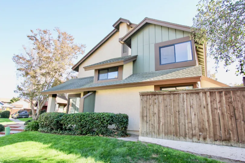 Residence with yard and fence at Concord Square in Mira Mesa California