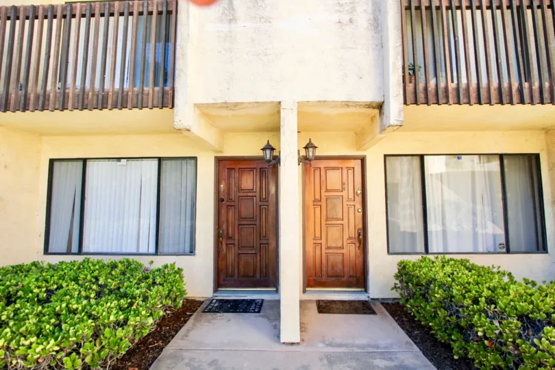 Two adjoined units of Gold Creek properties in Mira Mesa, CA