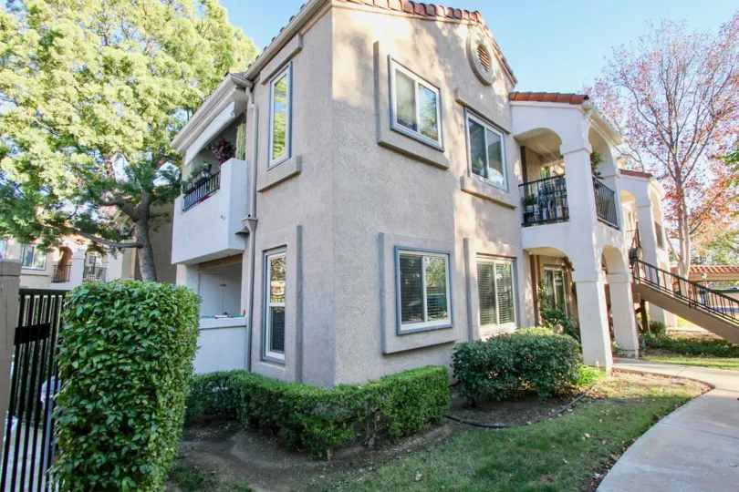 Scenic View of the Beautiful Apartments of High Ridge Community, Mira Mesa, California