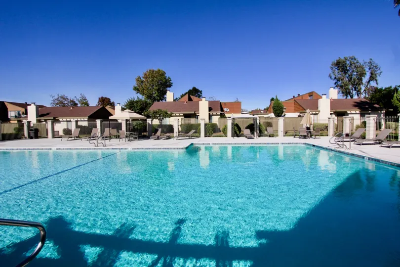 Giant Swimming Pool in Mesa Village, Mira Mesa City, california