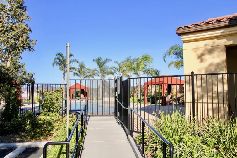 A nice sunny day at Sorrento Terrace in Mira Mesa in California