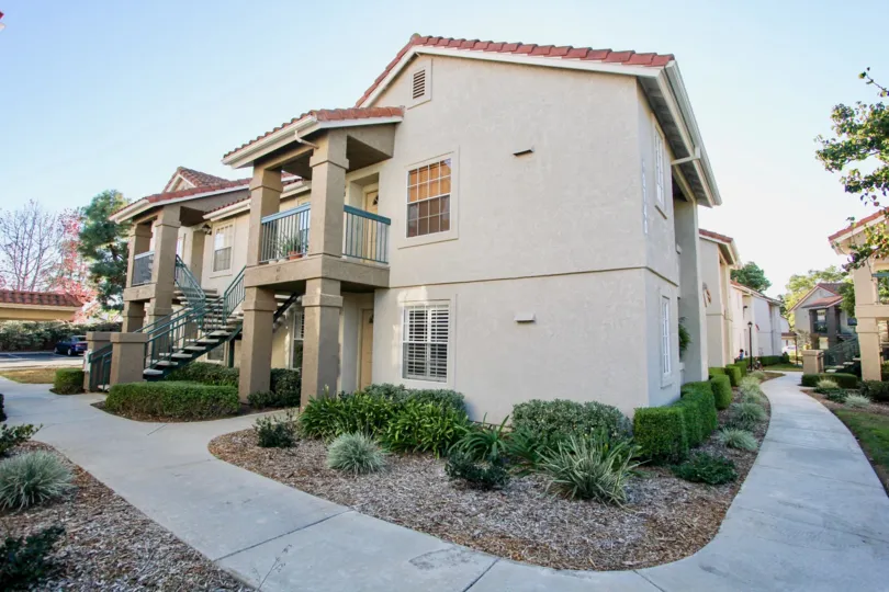 Summit Ridge  ,: Mira Mesa  ,California,light blue sky, trees