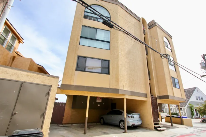 Beautiful housing apartments in the community Casa Bhia on a sunny day