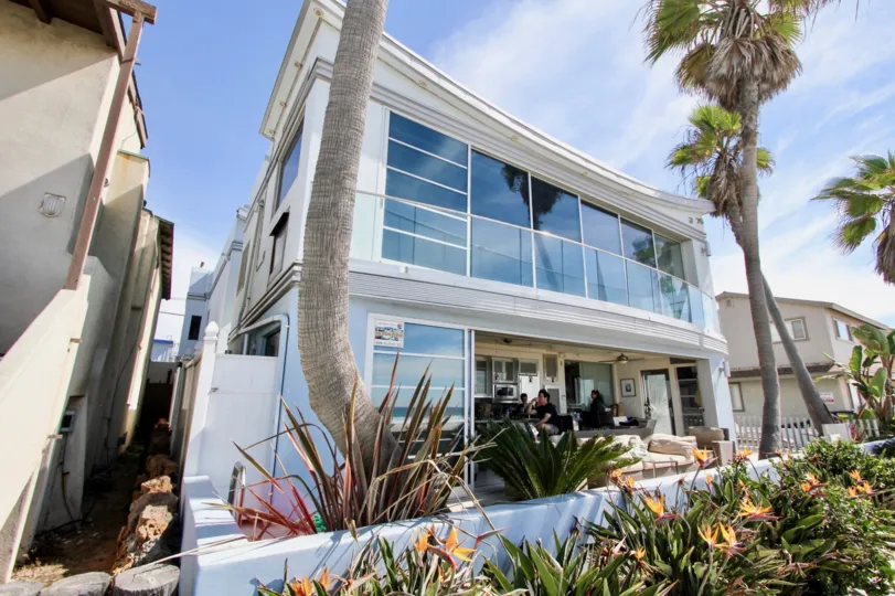 A modern house being enjoyed in the community of Jamaica Sands.