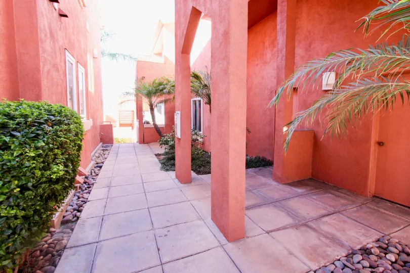 Attractive infrastructure with Red wall painting at Columbia Crest