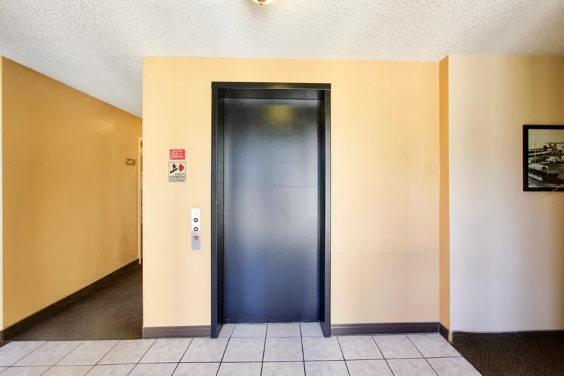 In Mission Crest Gardens, Lift is placed in the corner of the floor