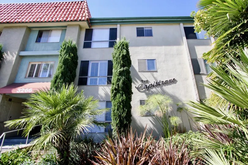 Outside view of The Capistrano, Mission Hills, California