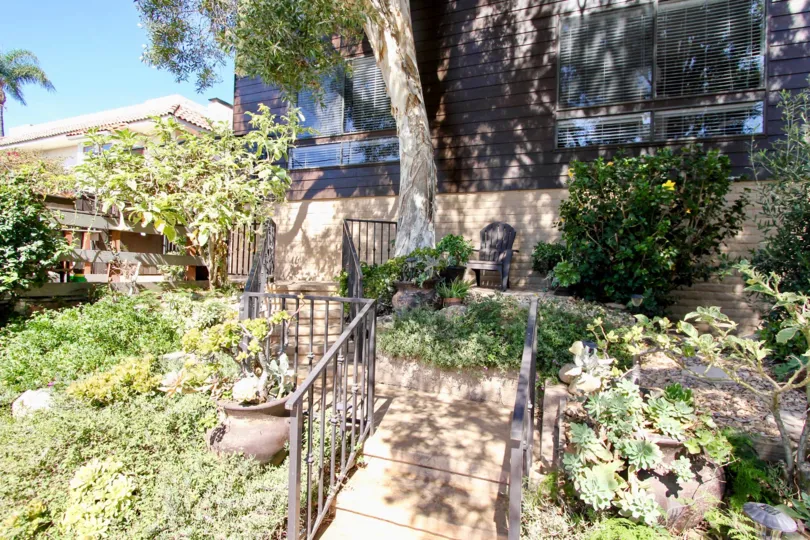 Beauty view from the garden of Westt Walnut community