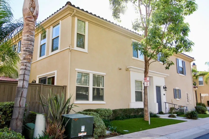 A house in the community of the Bungalows at Escala in Mission Valley California.