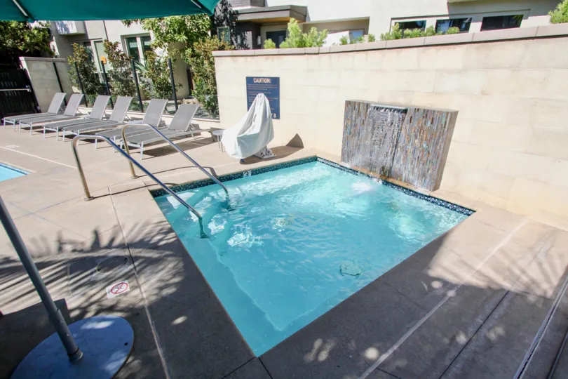 Relax in the Jacuzzi at Frame and Focus in Mission Valley, California