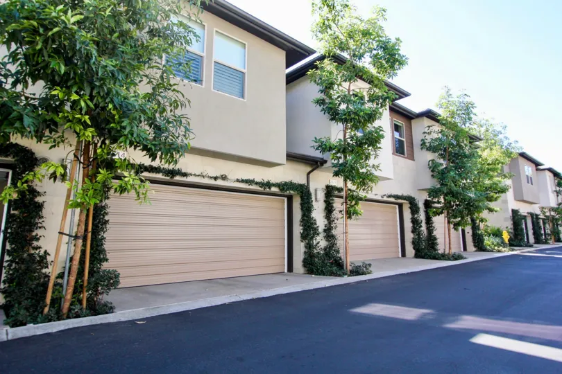 Row houses in the Frame and Focus neighborhood of Mission Valley, CA