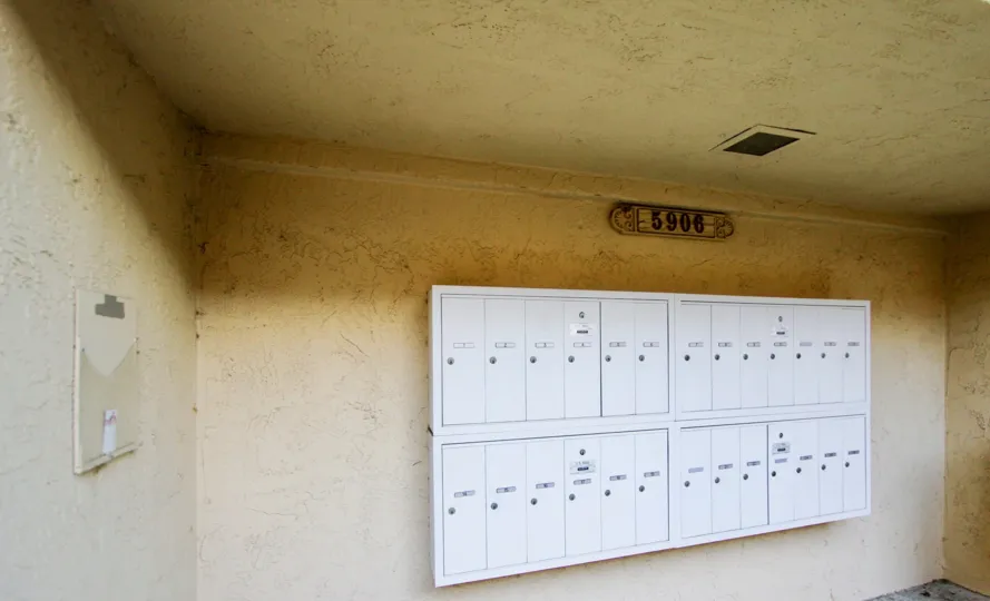 26 electric panels for 5906 at Friars Pointe, Mission Valley, CA. Enclosed. On stucco walls.