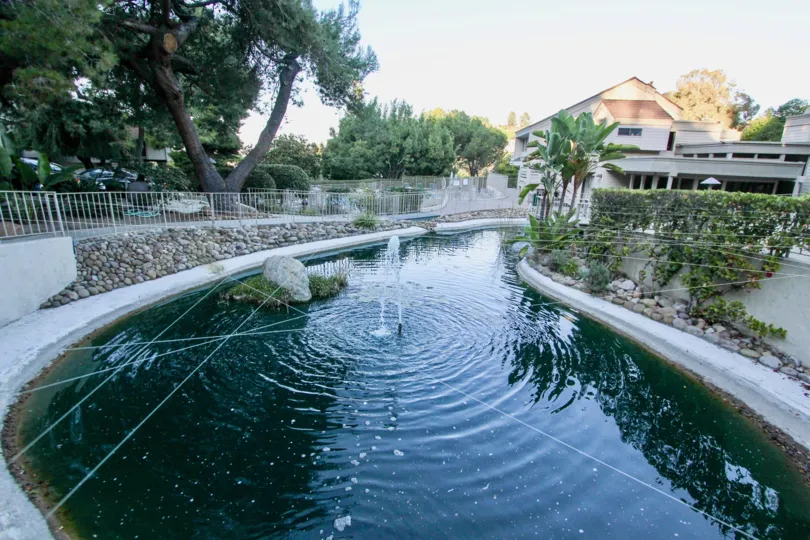 ensington Park Villas  ,Mission Valley  .California,water,fence
