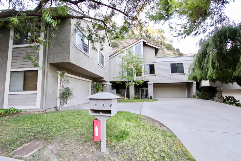 Two story apartments in Kensington Park Villas in Mission Valley California