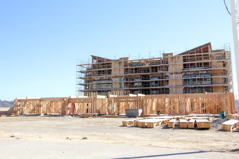 The Lucent Lofts homes newly constructed in Mission valley