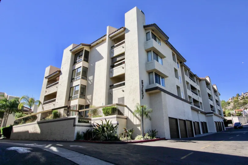 Mission Greens , Mission Valley  , California,white building,brown doors
