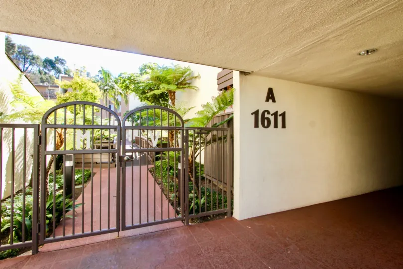 Mission Valley_Mission Village_California_Gate View from 1611A