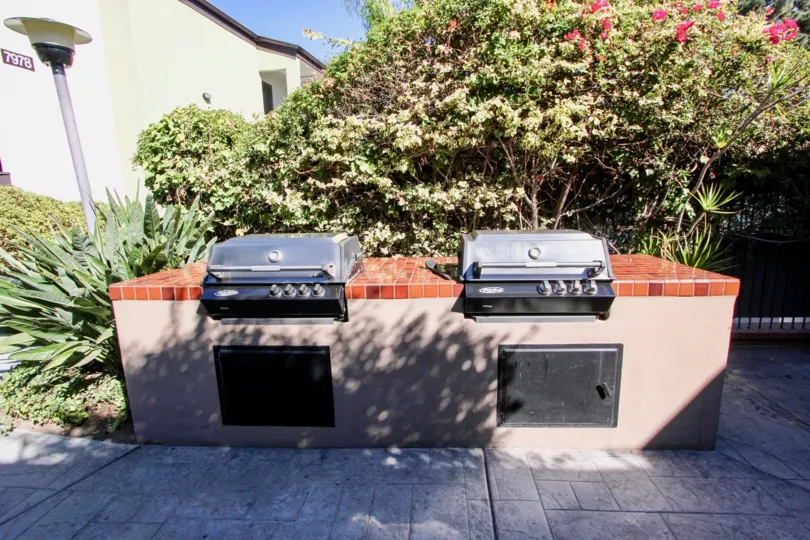 Outdoor garden ovens in Park Villas North, Mission Valley, California