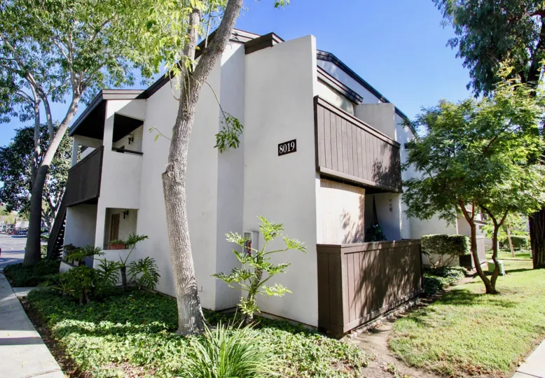 Cute and beautifully finished apartment 8019 with it's wooden Balcony, Park Villas South, Mission Valley, California