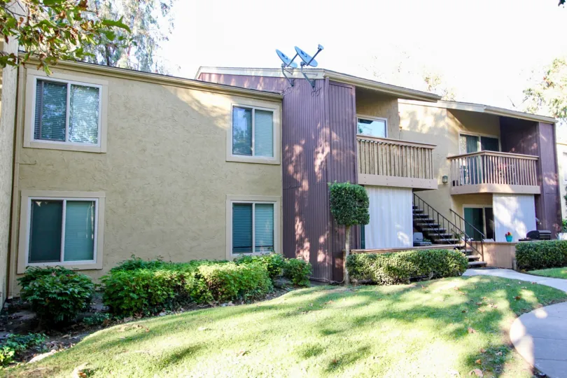 A sunny day at the Rancho Mission Villas community