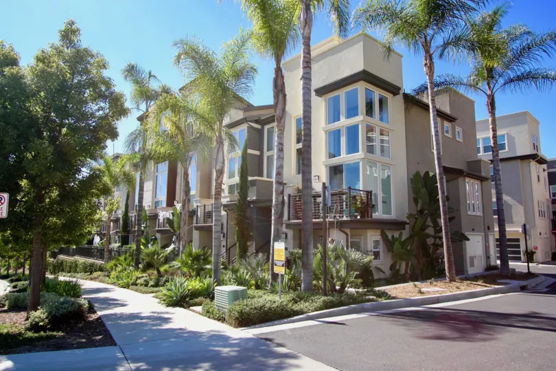 Skyloft at Origen , Mission Valley  , California,tall trees,apartment